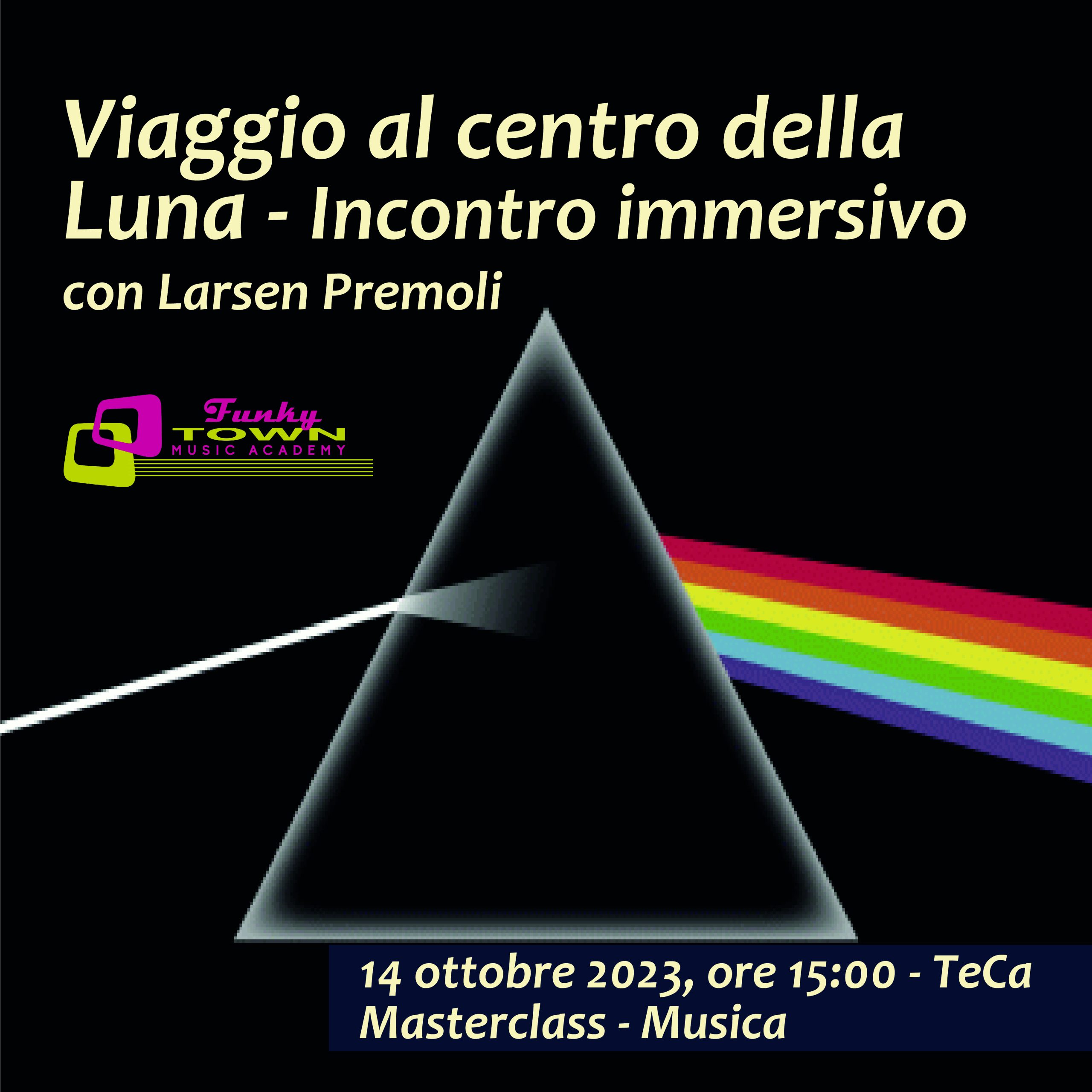 Masterclass Pink Floyd 14 ottobre 2023 ore 15 TeCa Teatro Cassanese