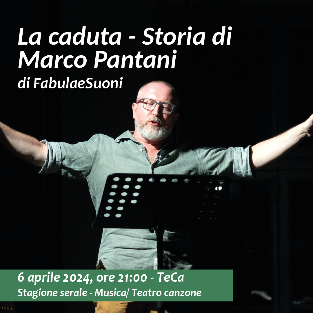 "La Caduta. Storia di Marco Pantani." 6 aprile 2024 ore 21 TeCa Teatro Cassanese
